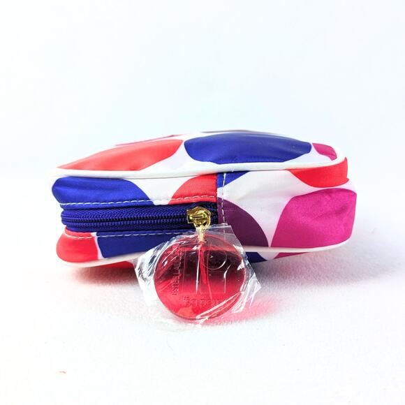 NWOT Lisa Perry for Estee Lauder Geometric Print Make-up Bag - Picture 6 of 8